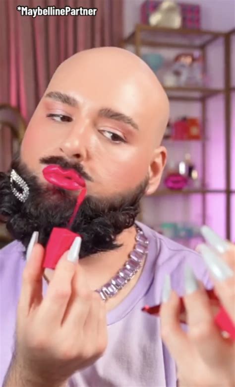 maybelline ad with bearded man|ryan vita.